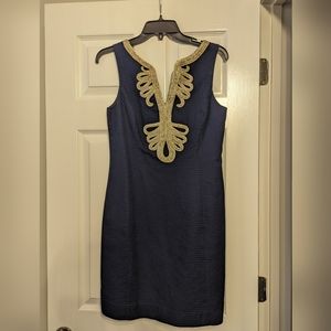 Lilly Pulitzer Navy Shift 4